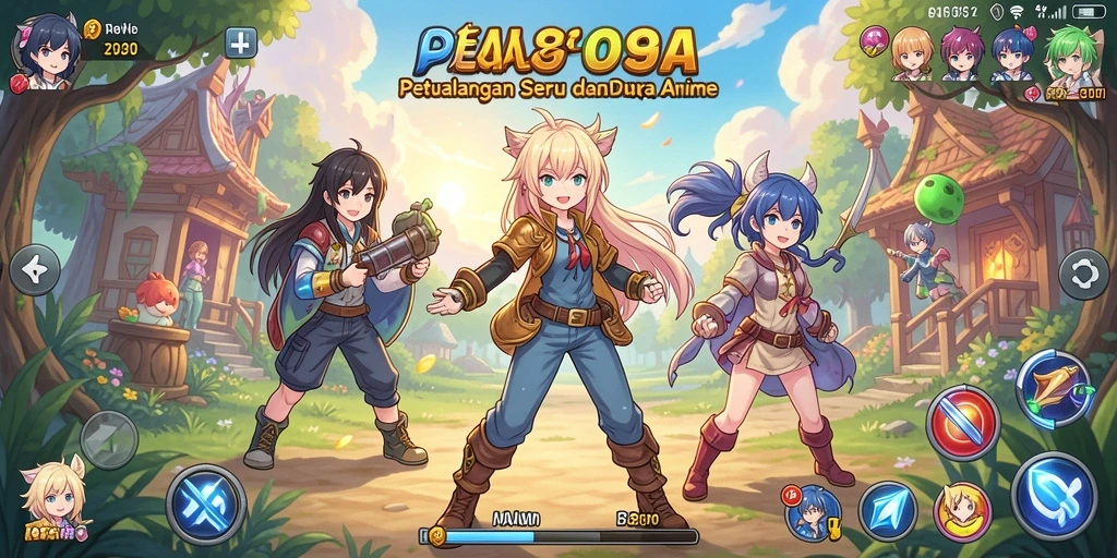 Tangkapan layar menampilkan gameplay seru dari FA99.