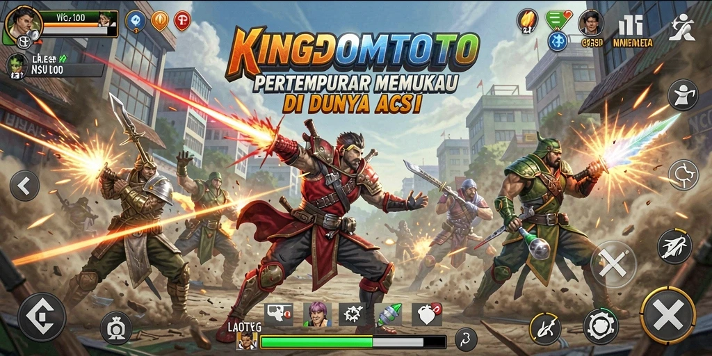 Tampilan mendebarkan dari gameplay KINGDOMTOTO yang penuh aksi.