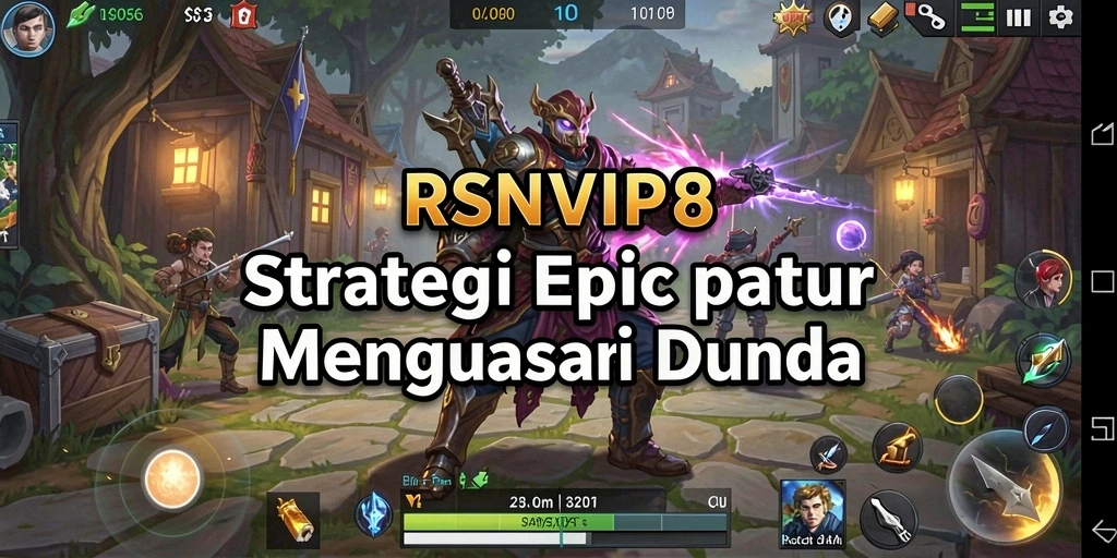 Tampilan utama RSNVIP8 dengan gameplay menarik yang menonjolkan strategi.