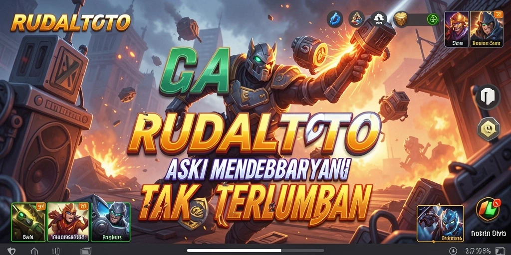 Tampilan gameplay RUDALTOTO yang mendebarkan dan penuh aksi.