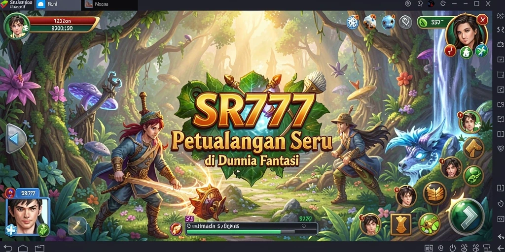 Tampilan gameplay SR777 yang penuh aksi dan petualangan.