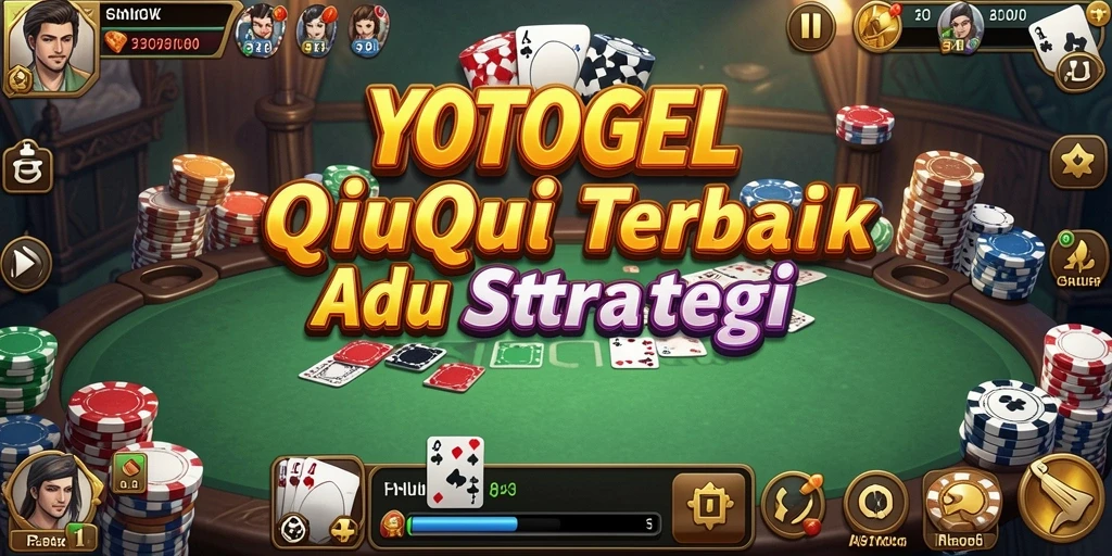 Screenshot gameplay QiuQiu YOTOGEL yang menegangkan.