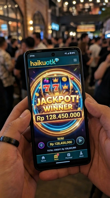 Layar beranda haikuotk menampilkan berbagai kategori aplikasi.