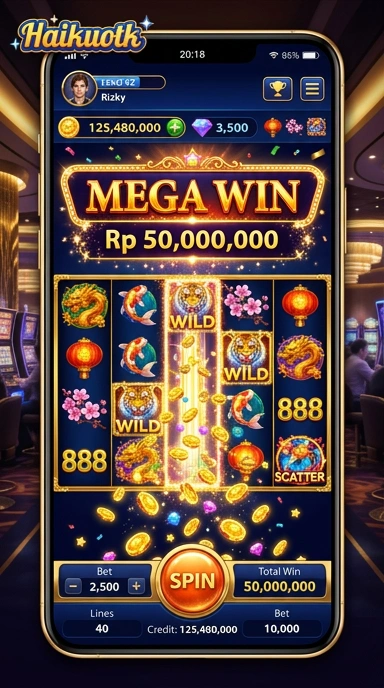 Proses pengunduhan aplikasi haikuotk yang cepat dan efektif.
